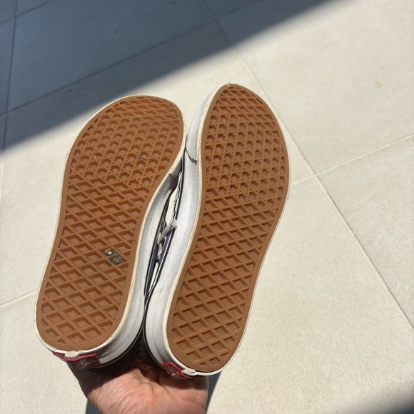 Vans Black and White Checkerboard Shoes women’s size 8.5/Mens size 7 - Picture 4 of 5